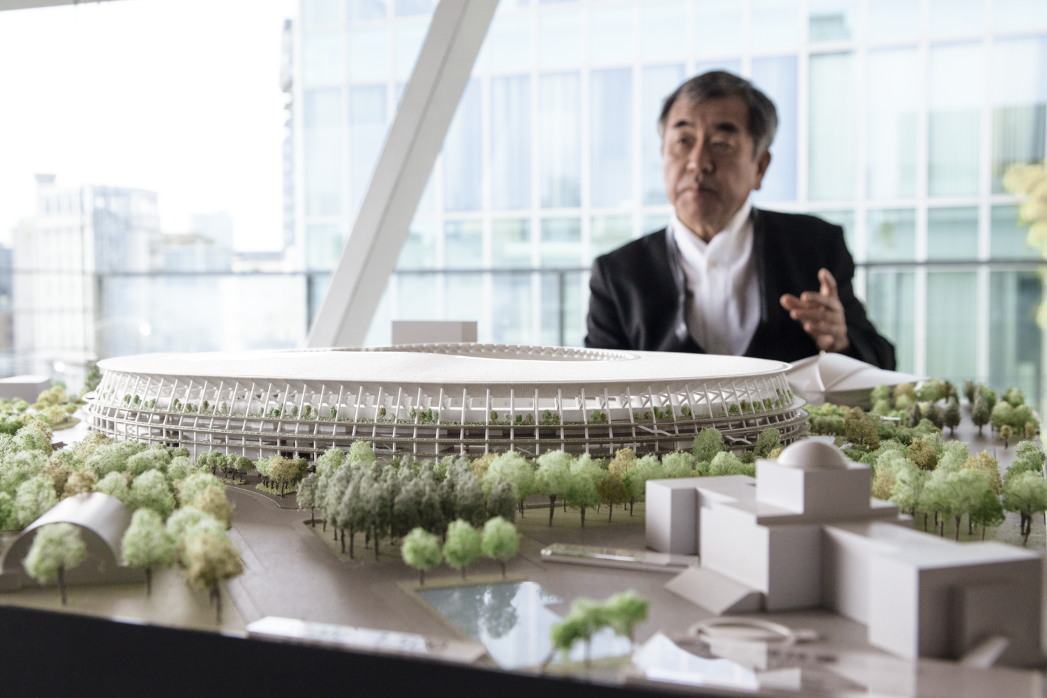 Световноизвестният японски архитект Кенго Кума на посещение в УАСГ