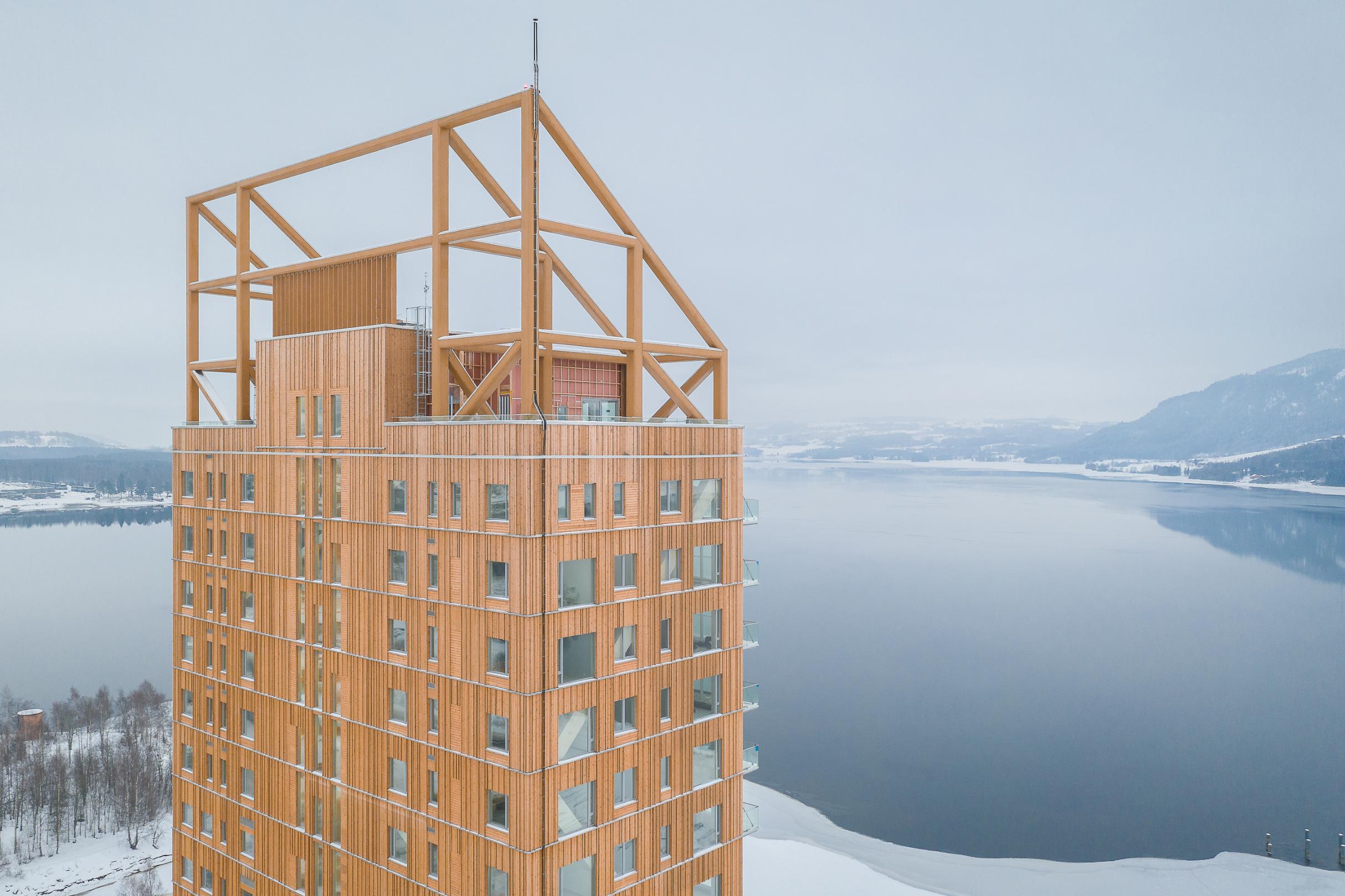 85-метров дървен небостъргач преобръща представите ни за конструкциите