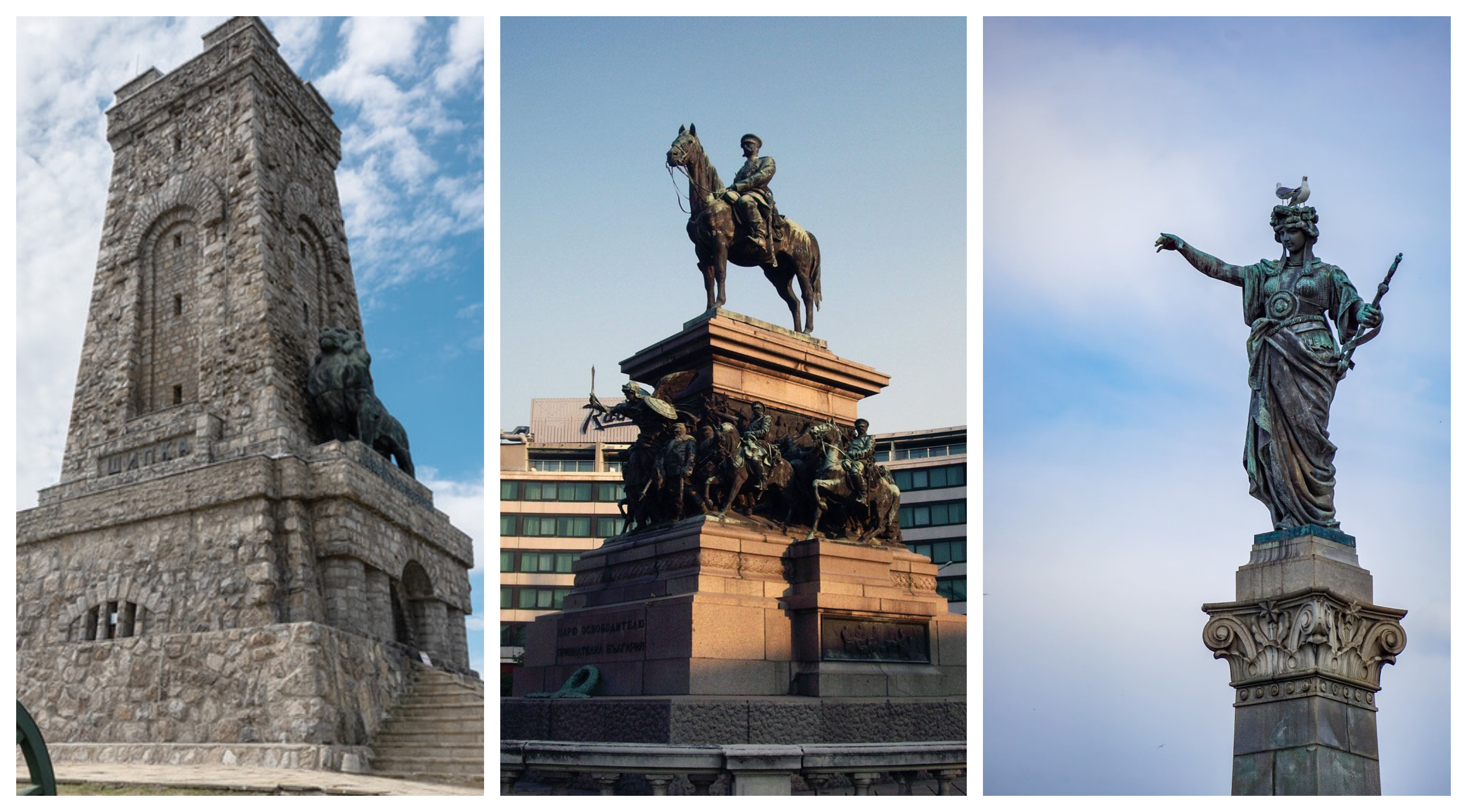 3 от най-значимите паметници на Свободата у нас