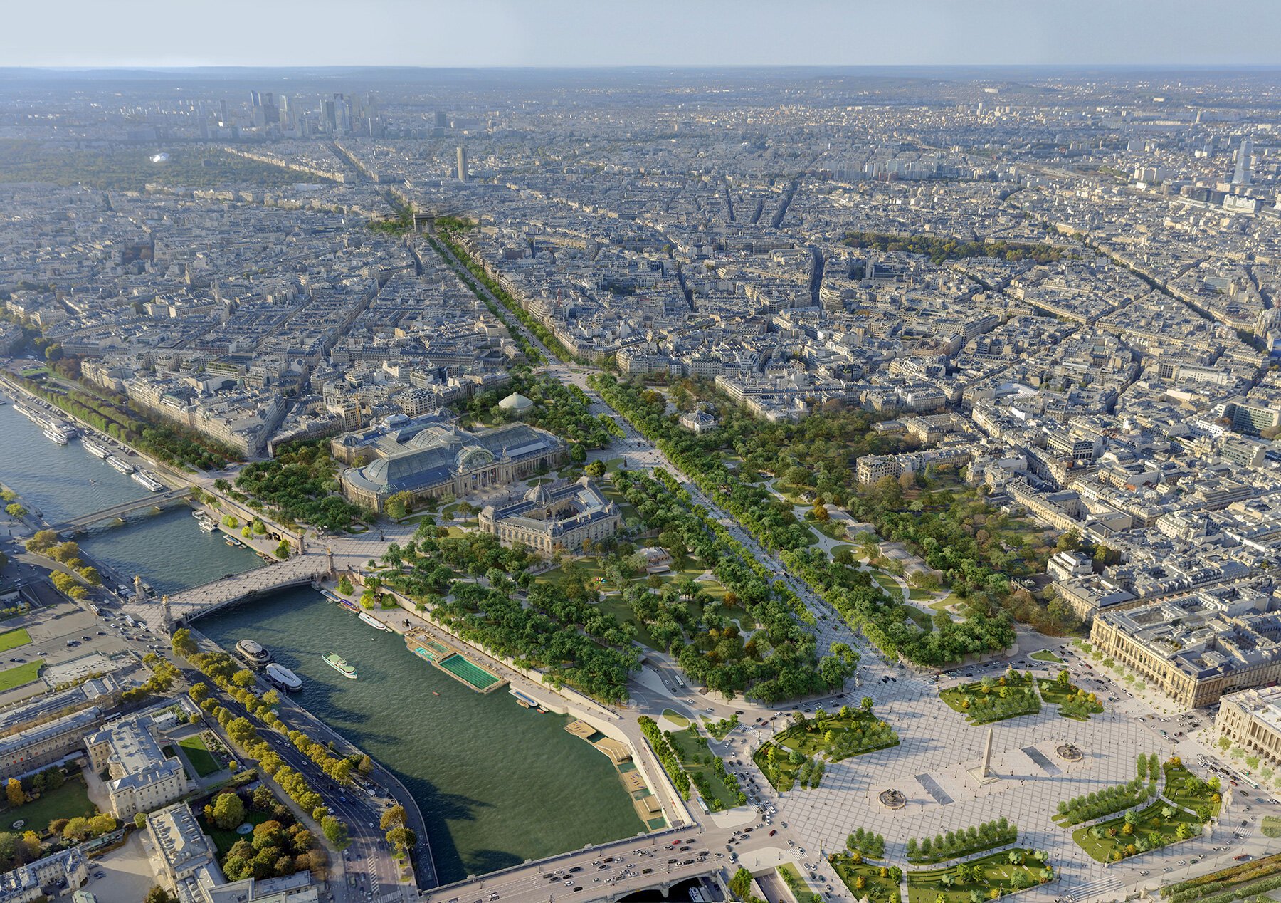 Шанз-Елизе – новата зелена градина на Париж