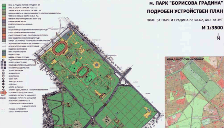 Новият ПУП на Борисовата градина – старите проблеми